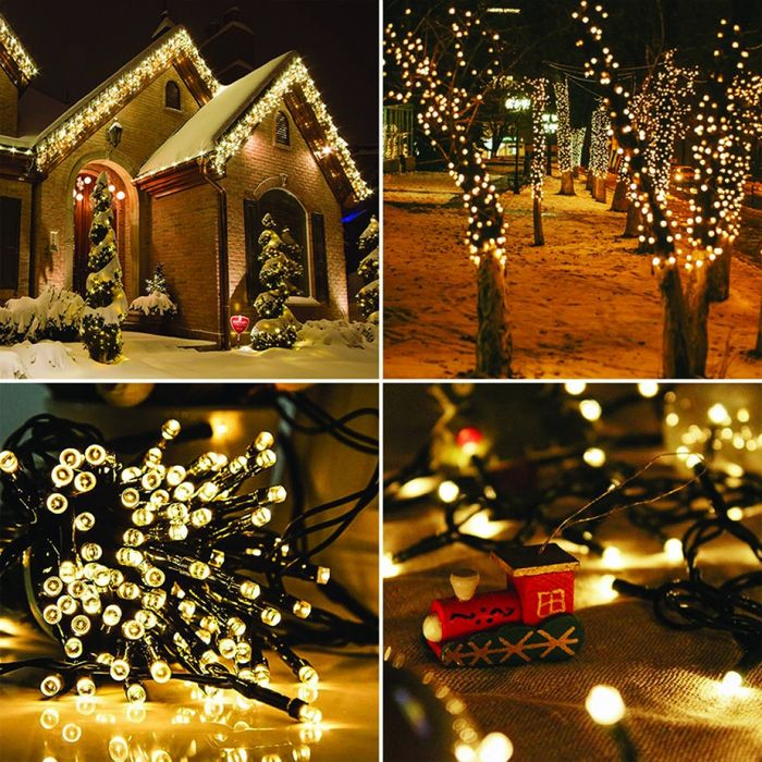 SD 12 - Соларни коледни лампички 12 метра