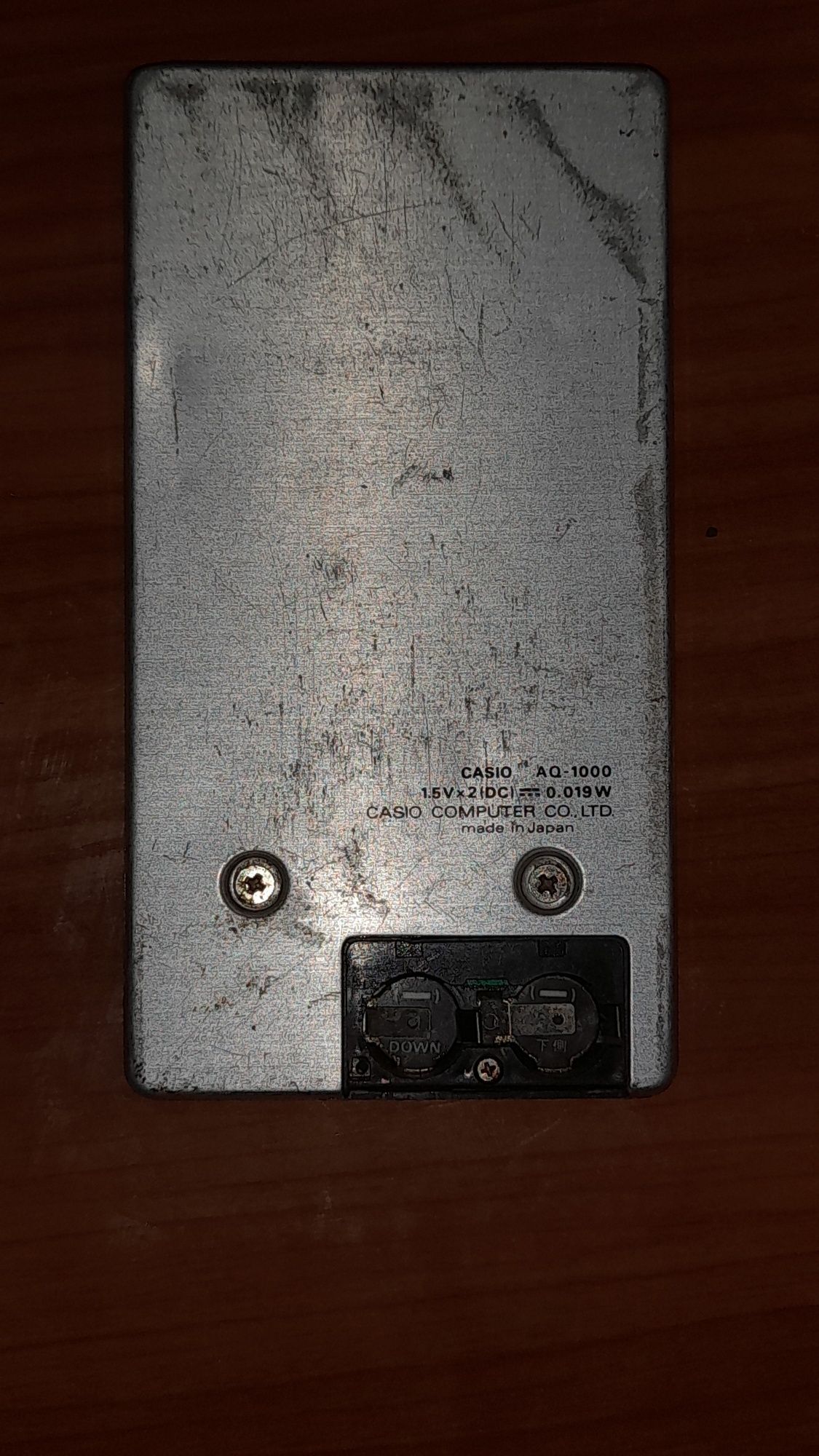 Calculator cu ceas casio AQ-1000 probat incomplet