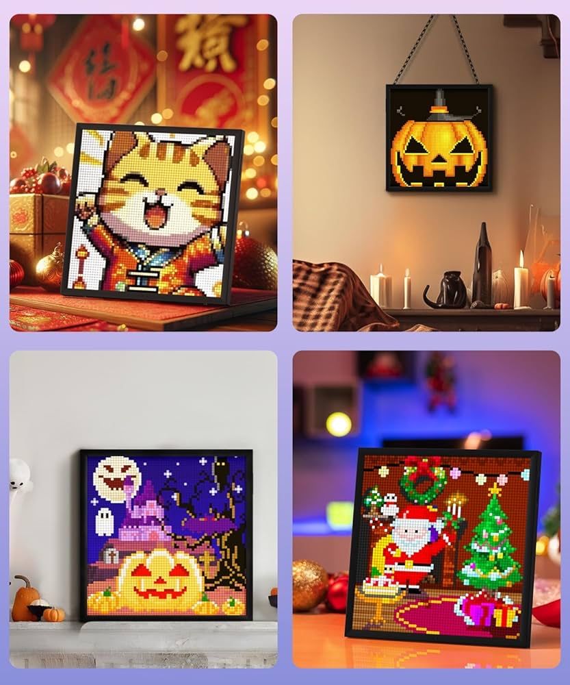 Divoom Pixoo-64 WiFi Pixel Cloud цифров монитор с контрол на приложени