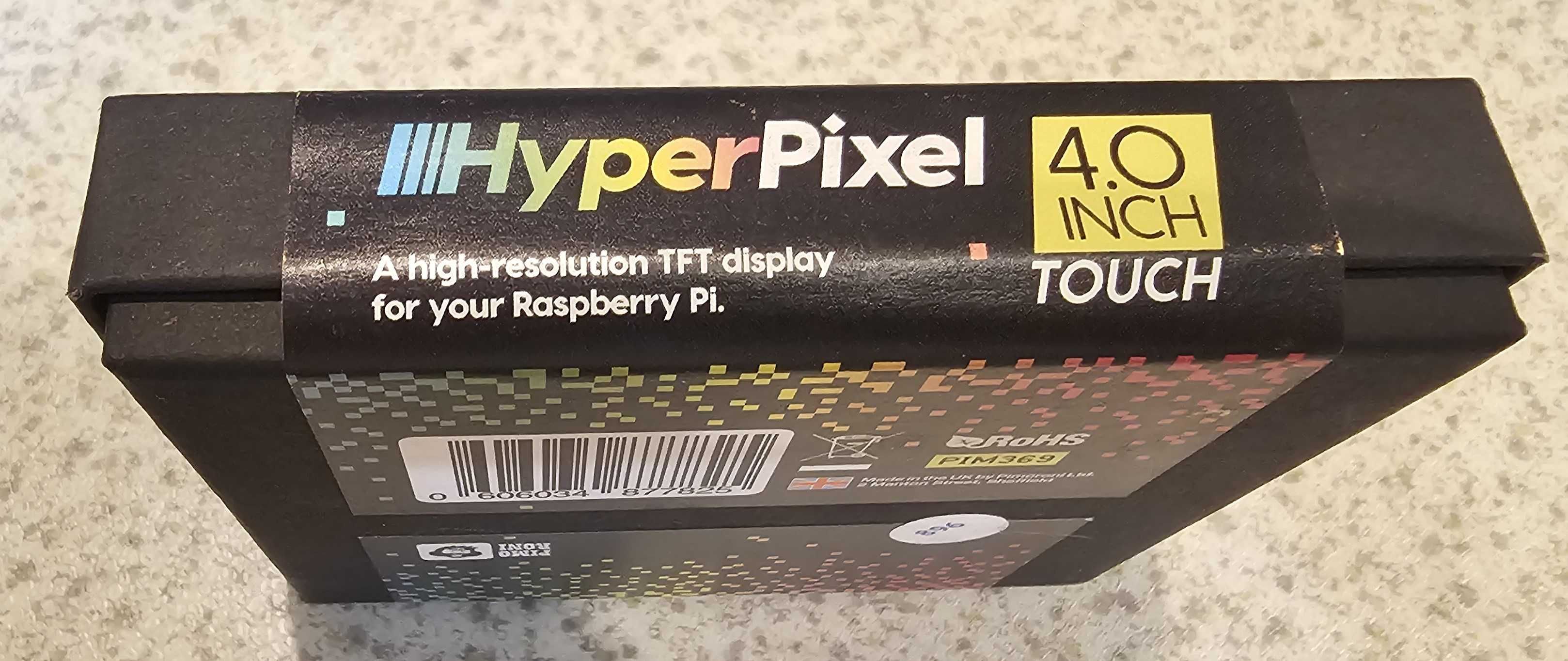 Продавам 4" дисплей  HyperPixel 4.0 touch