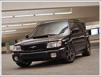 Запчасти КОМПЛЕКТ брызговиков SUBARU FORESTER SF 97-02 новые...