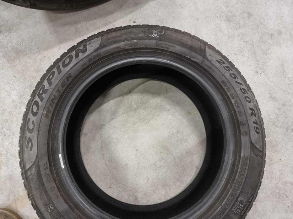 4 Anvelope IARNA 255.50.19 'Pirelli' [dot2021] ; stare foarte buna