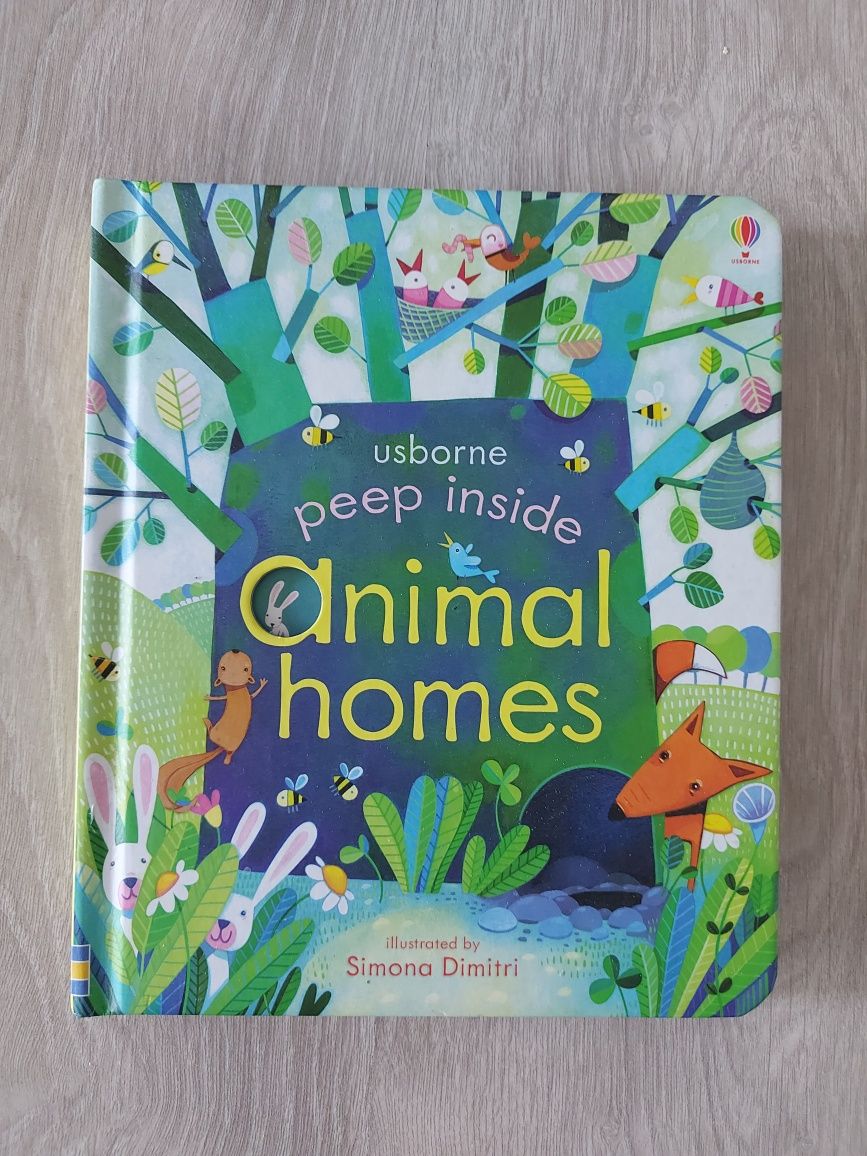 Carte Usborne Peep Inside Animal Homes