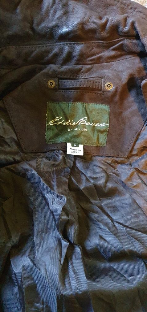 Eddie Bauer яке естествена кожа