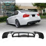 Дифузьор / добавка за задна броня за БМВ Е90 - Е91 / BMW E90 с щипки