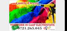 Vopsitorie in camp electrostatic