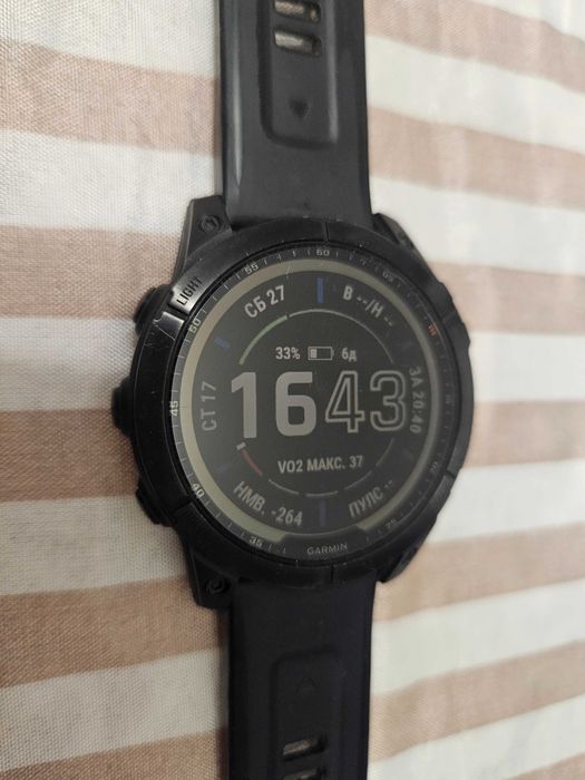 Часовник Garmin Fenix 7 sapphire solar
