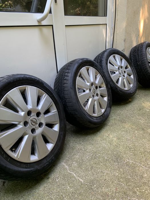 Set 4 roți originale R16 pentru Opel