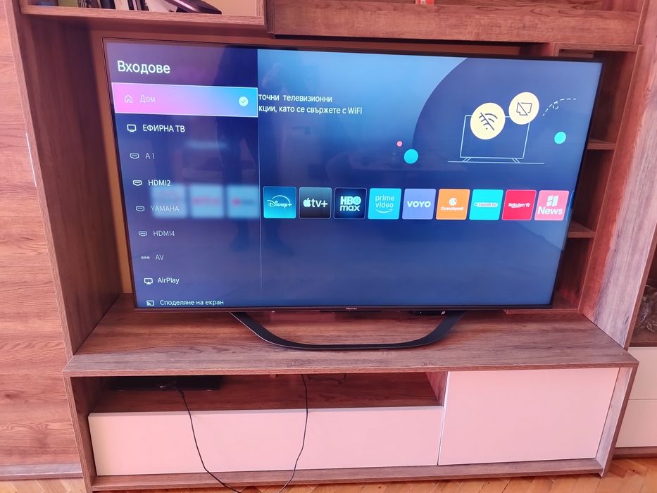 Hisense 4k смарт телевизор 55 инча