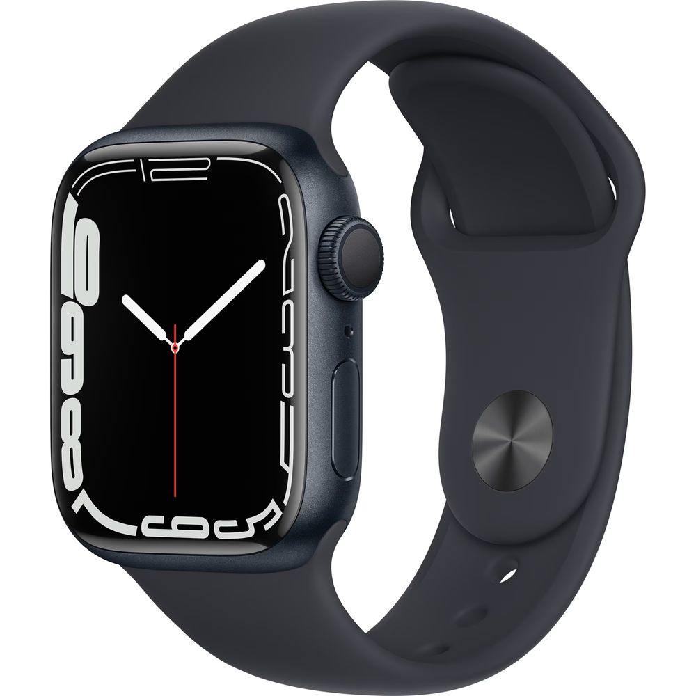 Apple Watch 7, GPS, Корпус Midnight Aluminium 41mm
