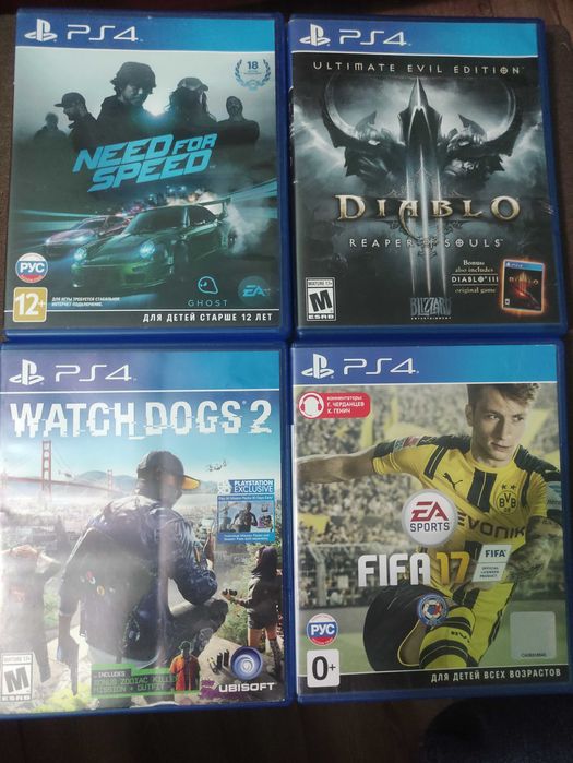Игры на playstation 4