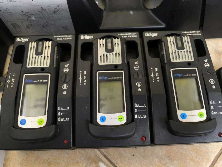 Газ анализатори Drager X-am 2500 - 3 броя