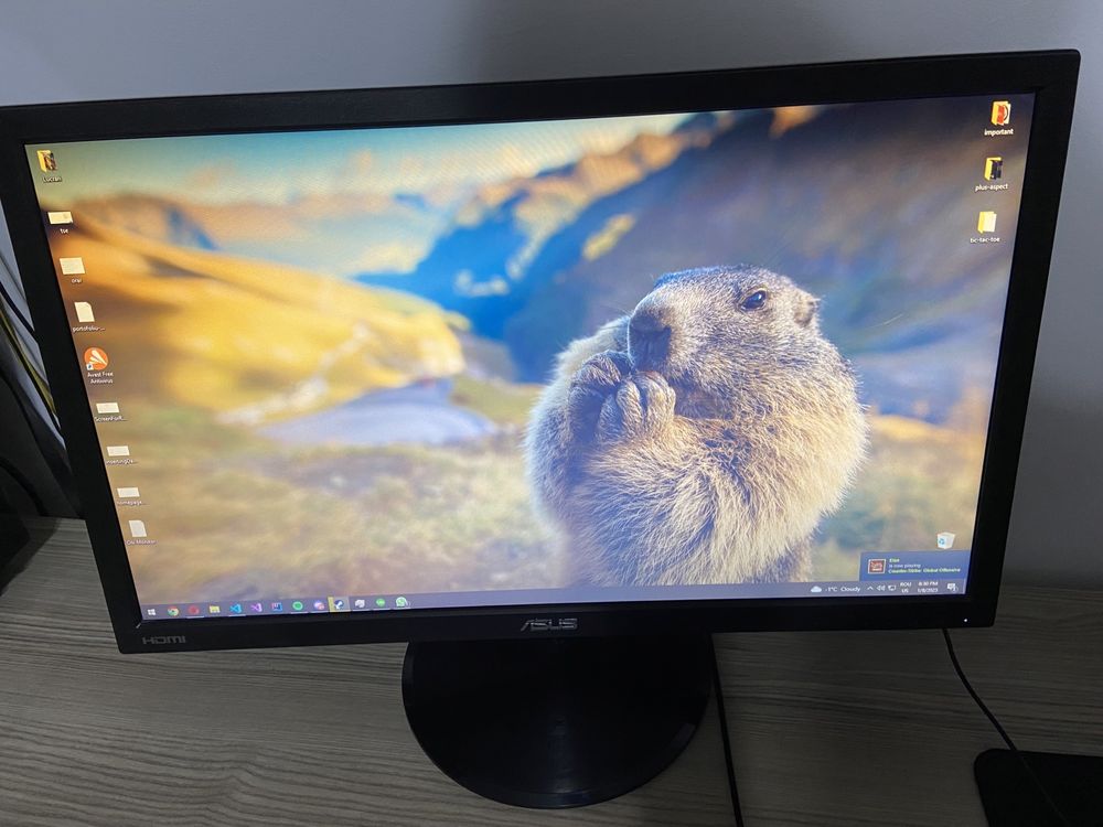 Monitor Asus Vp 228 Gaming Full Box Impecabil