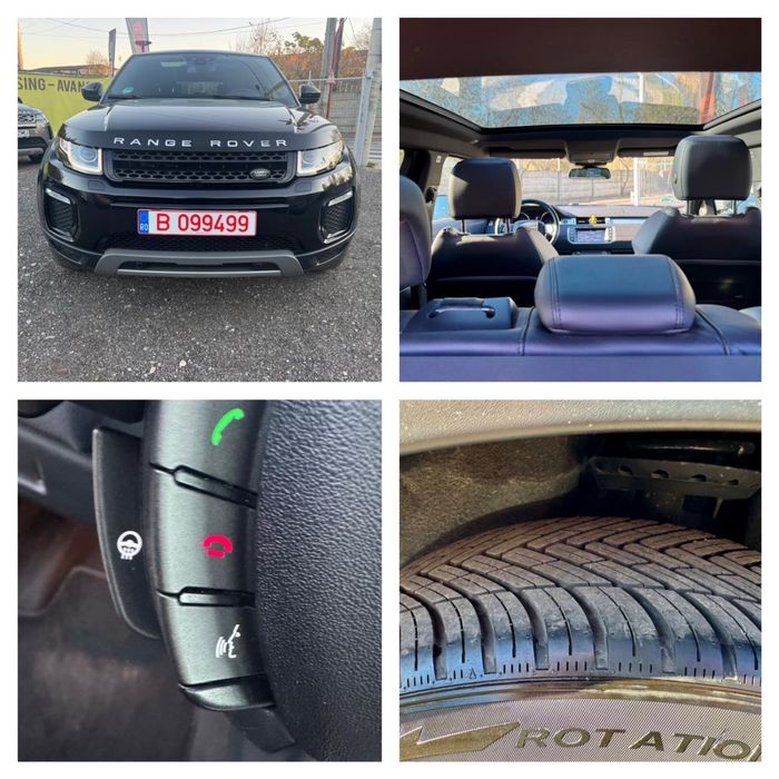 Range Rover Evoque Automat , Panoramic , Volan si Parbriz Incalzit