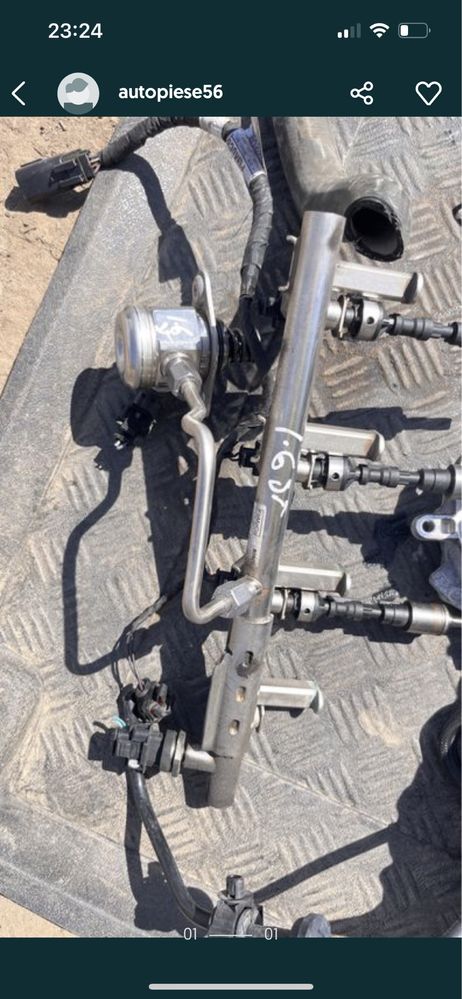 Rampa injectoare injector pompa Ford 1.6 ecoboost piese dezmembrari