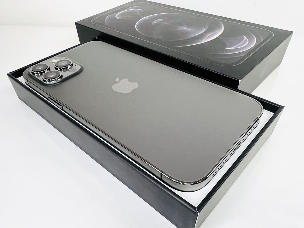 Apple iPhone 12 Pro Max 128GB Graphite Перфектен! Гаранция!