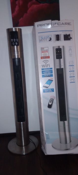 Ventilator cu wifi si telecomanda