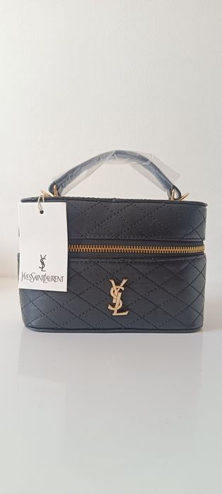 Geanta Piele Neagra Yves Saint Laurent