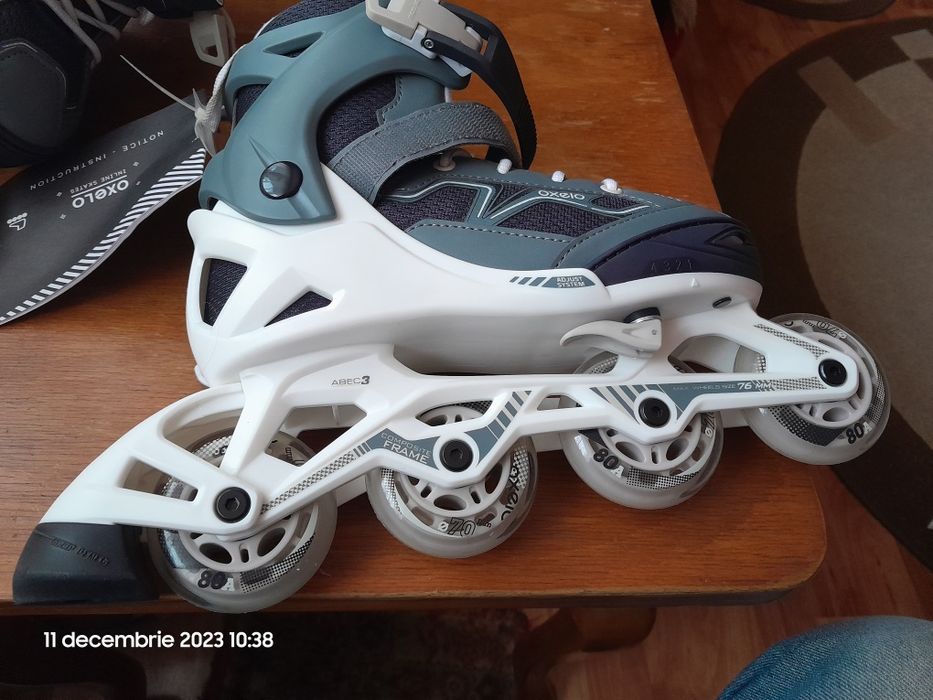 Vând patine OXELO Nr. 35 -38 de la Decatlon