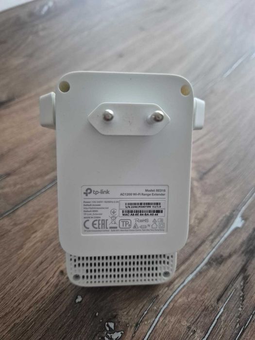 Range Extender Wi-Fi TP-Link RE315 AC1200, OneMesh™