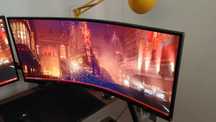 Monitor curbat SAMSUNG Odyssey G5, 34", 165Hz