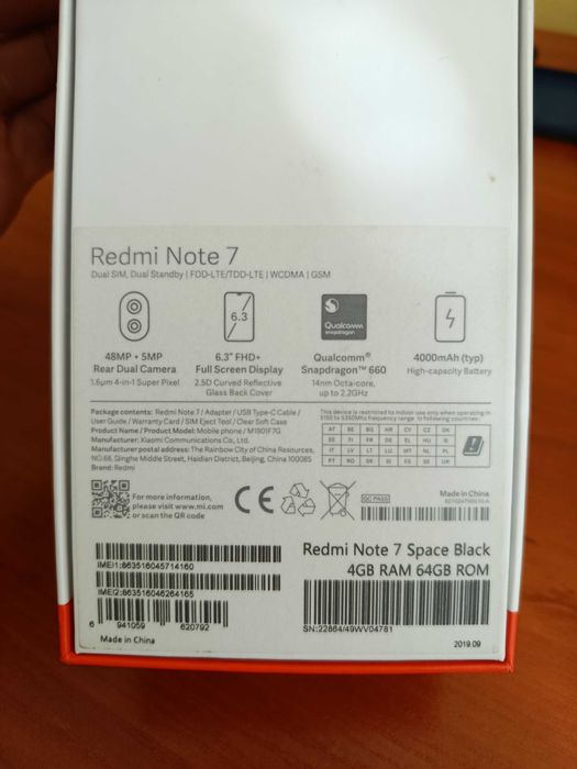 Xiaomi redmi note 7