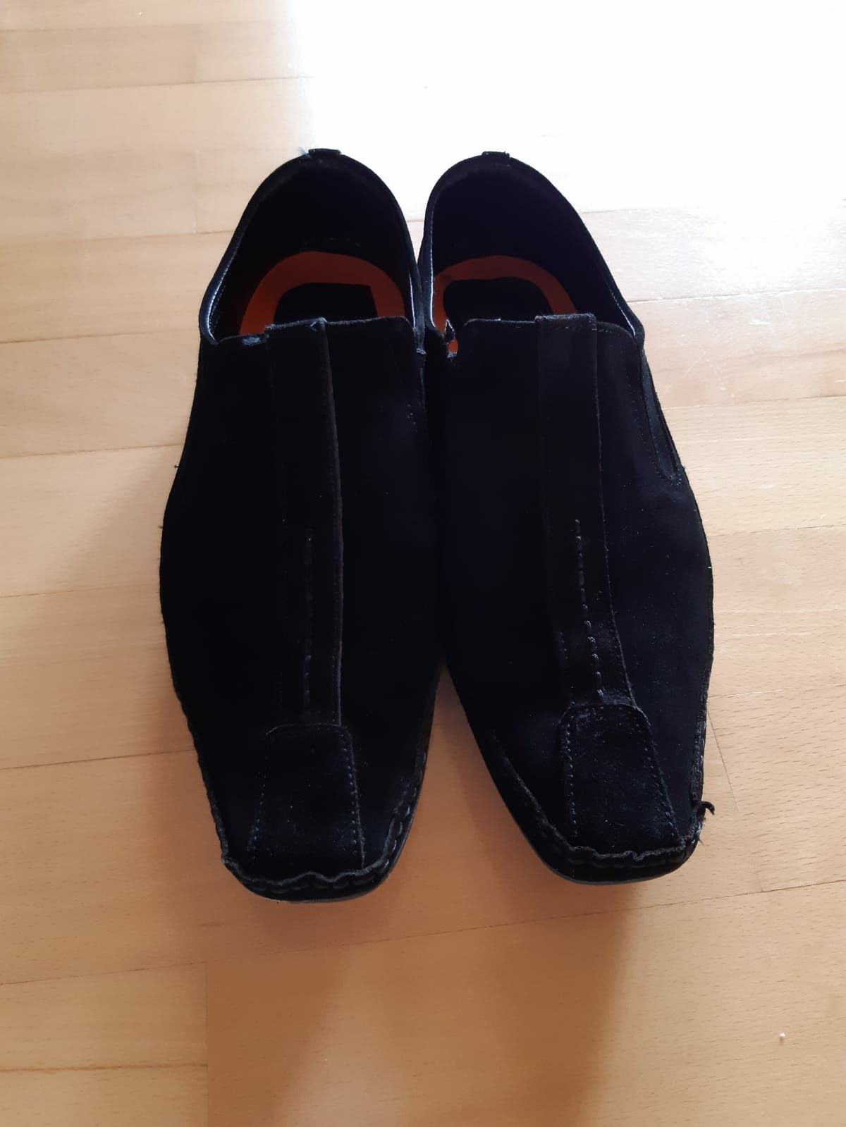 Pantofi piele intoarsa barbat