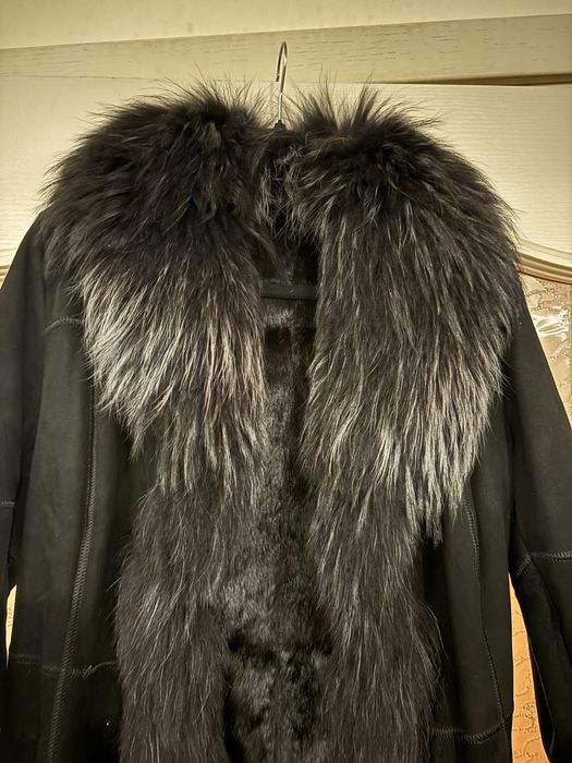 Палто лисица естествен косъм