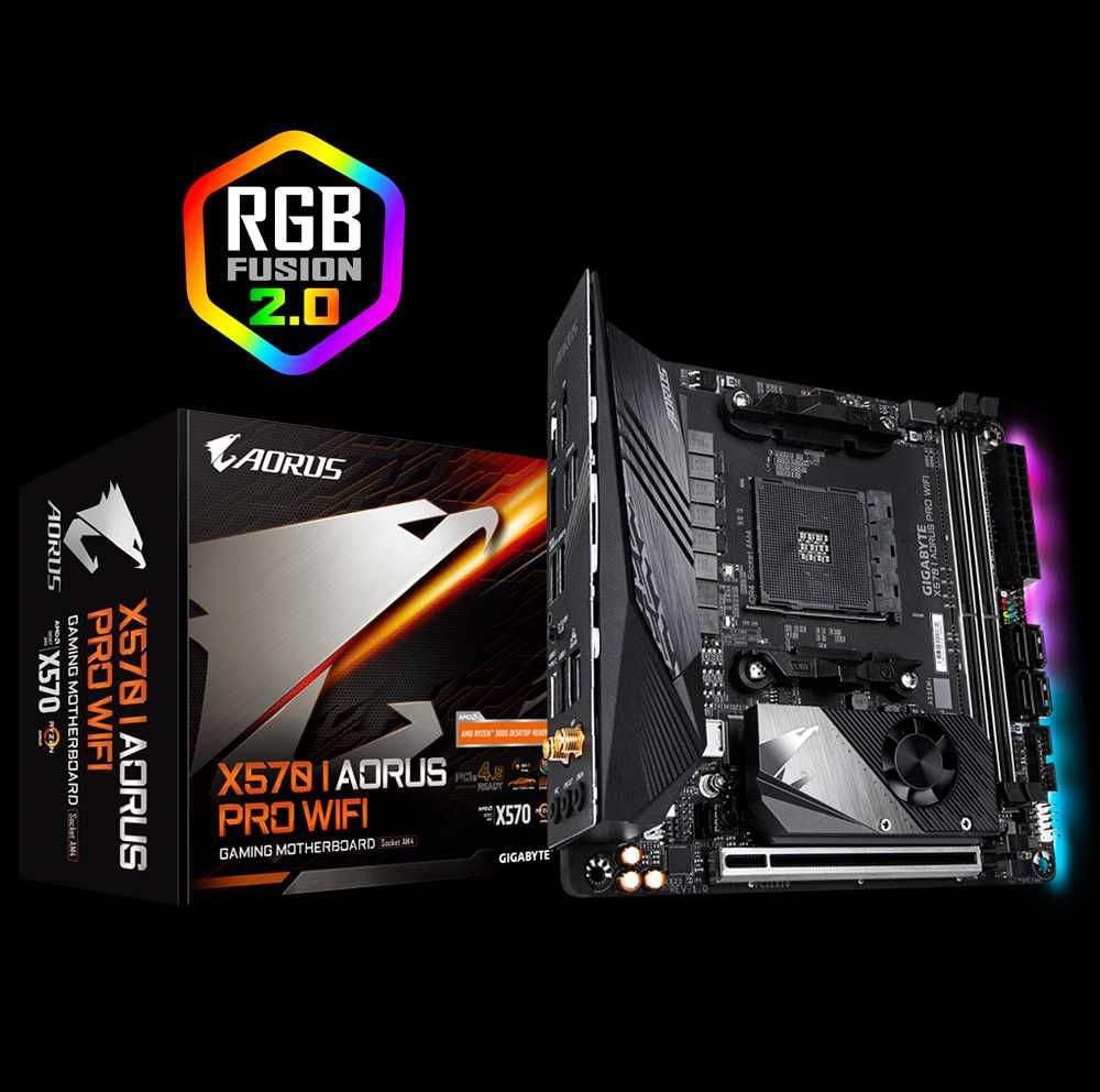 Дънна платка GIGABYTE X570 I Aorus Pro WiFi AMD AM4 Mini-ITX
