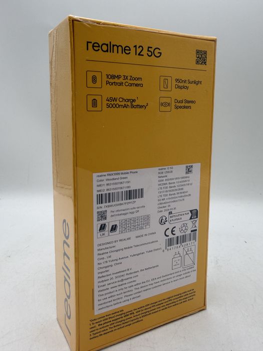 Telefon Mobil Realme 12 5G 8/256 Sigilat Oferta G3