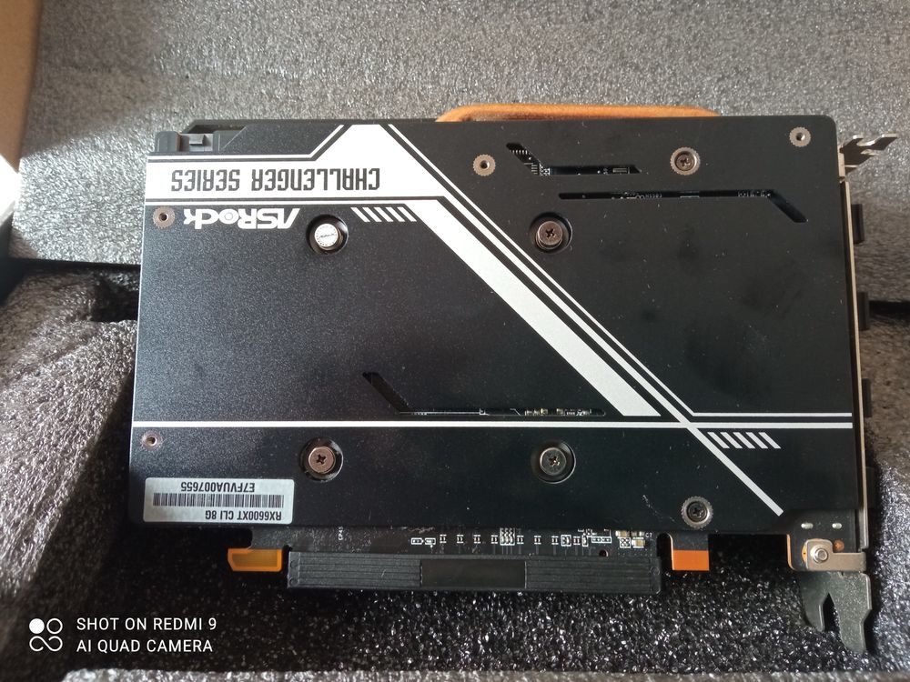 Видео карта AMD RADEON rx6600xt challenger itx 8GB