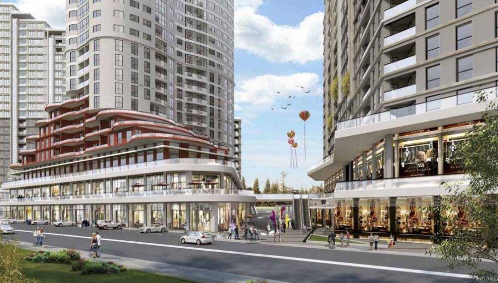 ЖК Akay City м.Х.Алимжана Дархан 4-комн 9/22 105 м² коробка