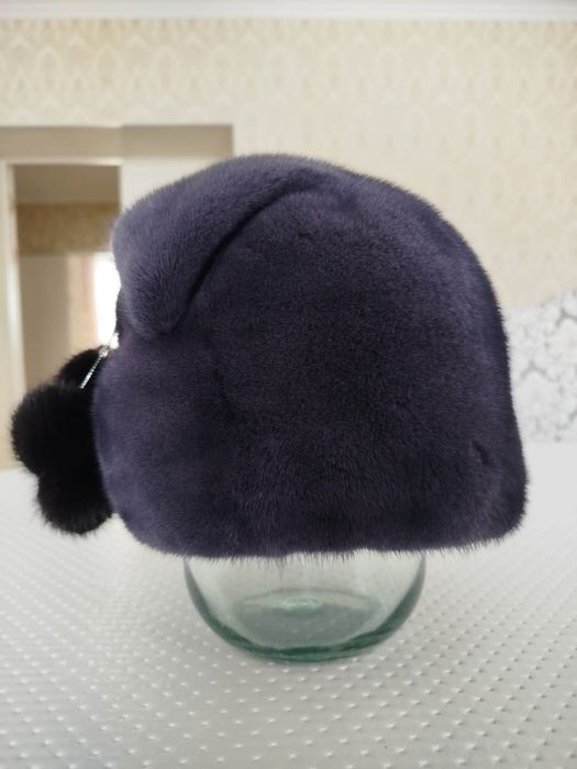 Норковая шапка новая
