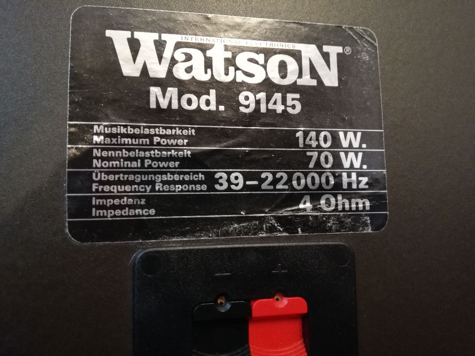 Set Boxe Rare, marca WATSON model 9145 - 3 Cai/4 Ohm/70-140 Watt/RFG