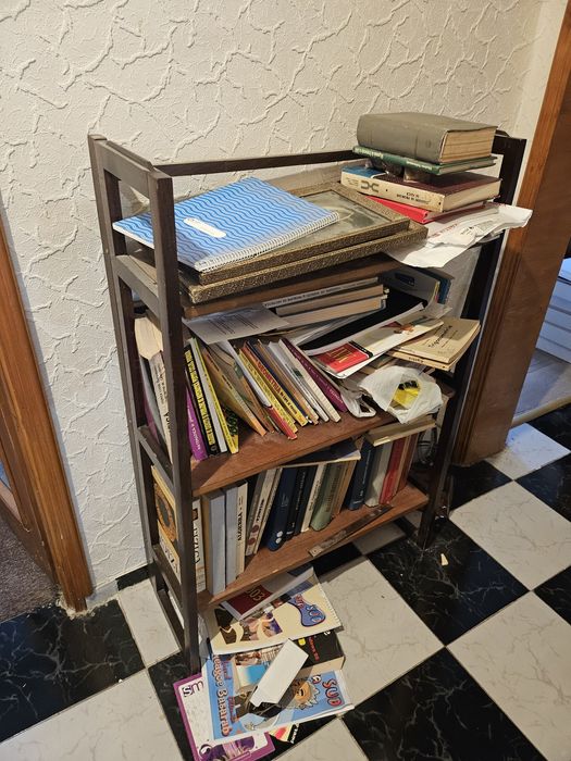 Donez raft biblioteca de lemn