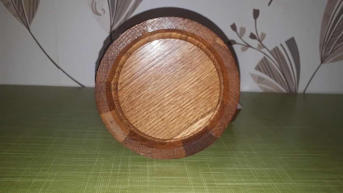 Кружка сувенирная деревянная - 12 см.
