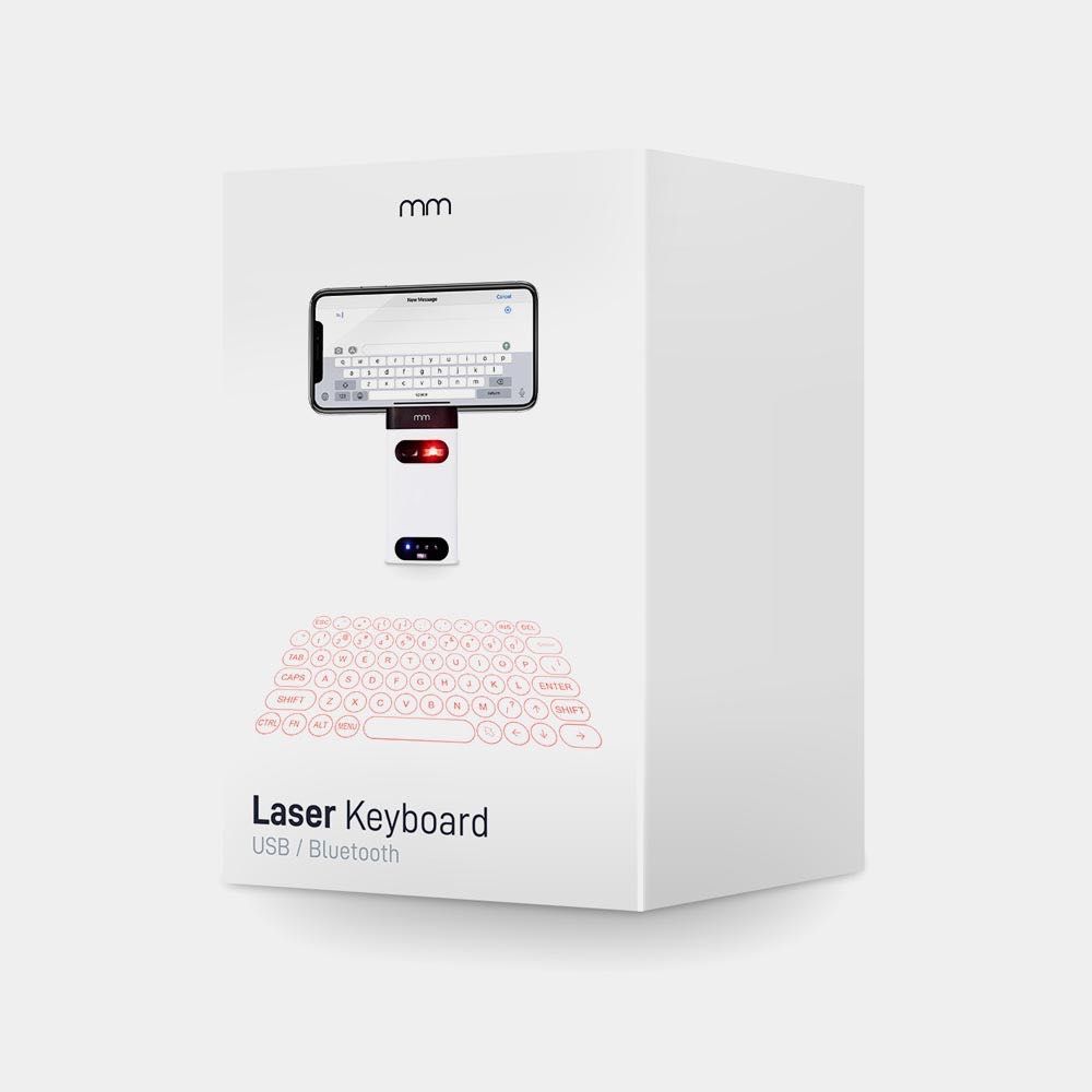 Tastatură laser & baterie externă MM