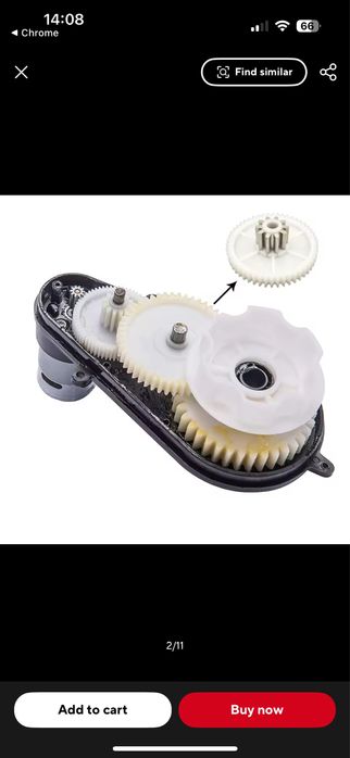 Motor electic pentru masinute/ jucarii  12V 30.00rpm