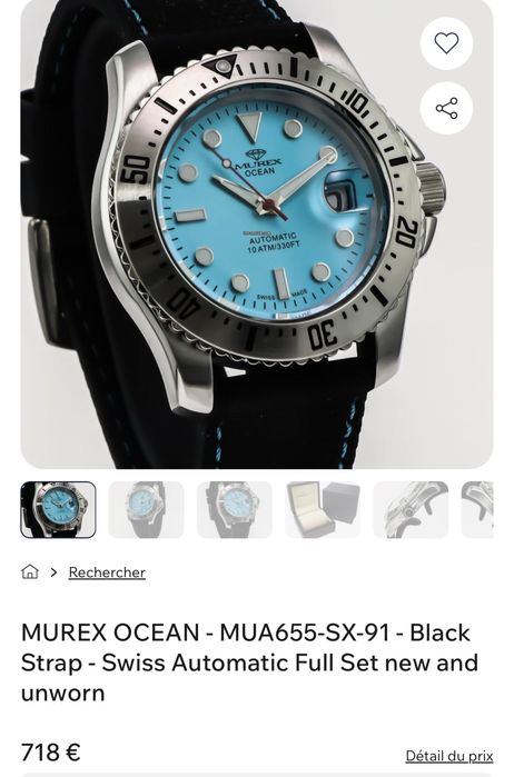 Ceas Mercury , Murex si Optima