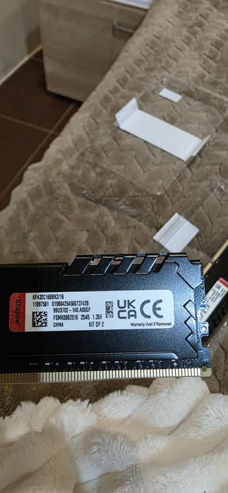 Ram DDR4 2×8 чисто нови