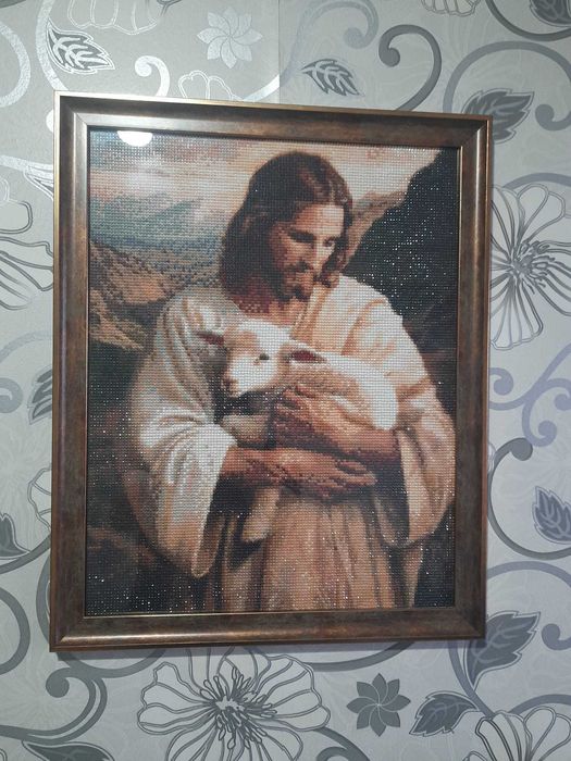 Goblen cu diamante, Pastorul Cel Bun