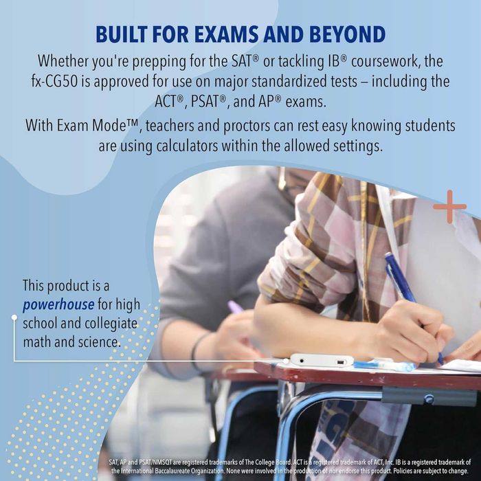 Нов, запечатан Casio fx-CG50 PRIZM® – графичен калкулатор с Python...