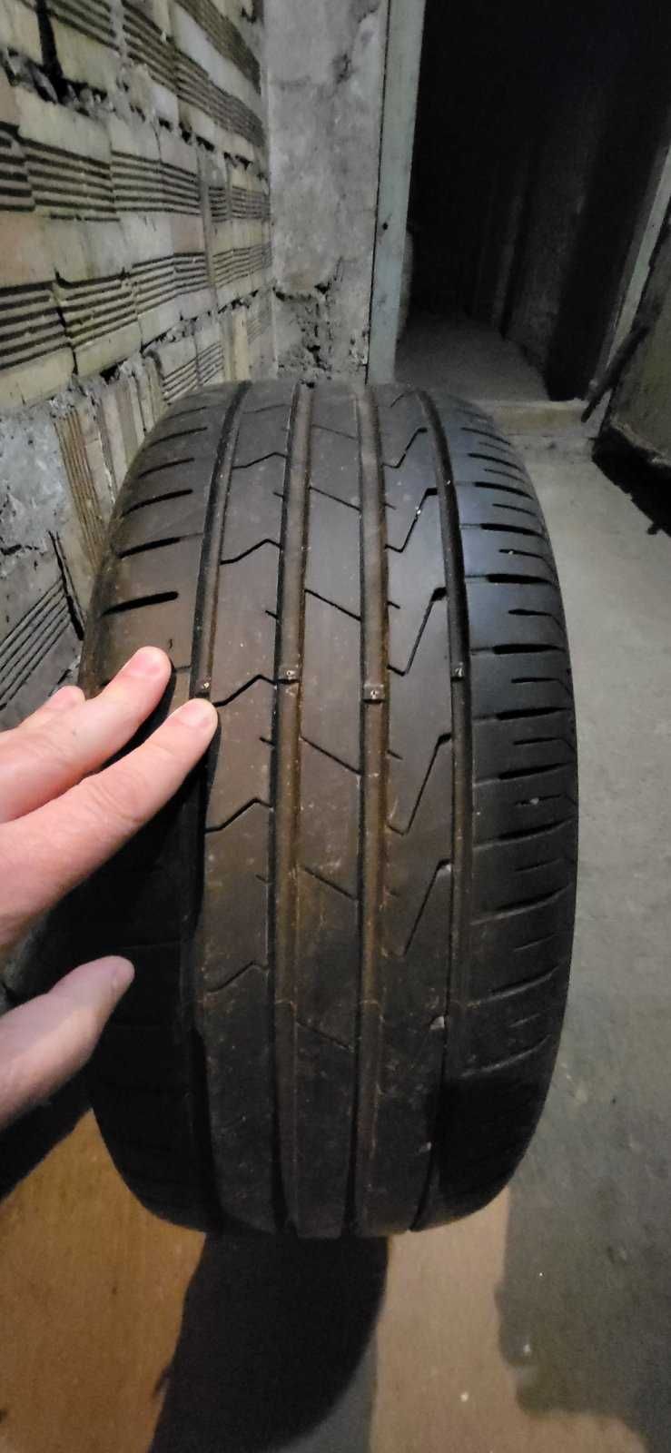 4 броя летни гуми Hankook 225x55x16 95V dot 5018 на три сезона