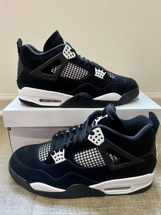 #DOAR 349,99# Nike Air Jordan 4 White Thunder Editie Limitata