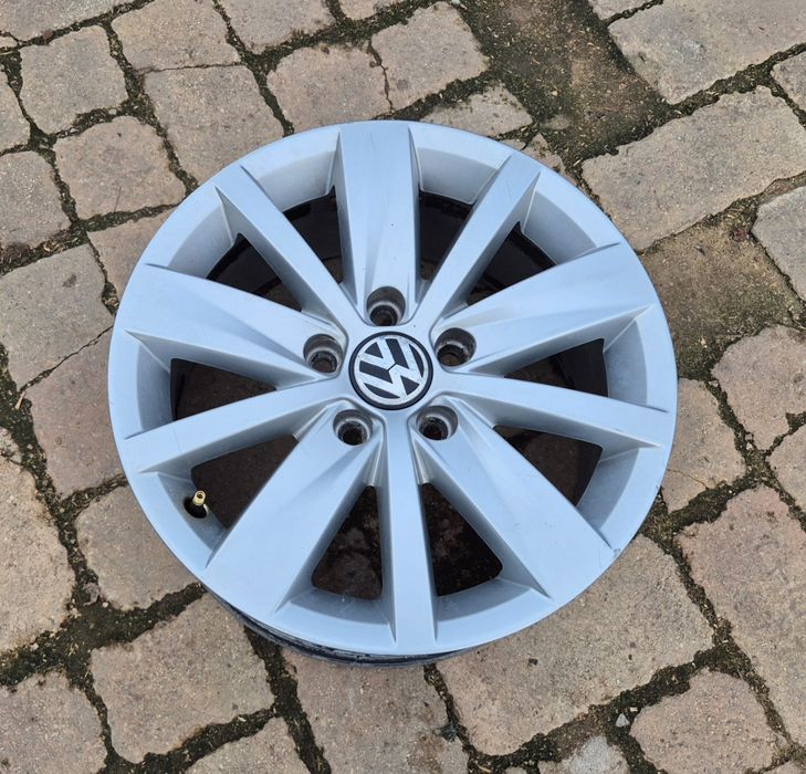 O bucată jantă R16 Perugia originală VW seria 7.0Jx16H2 ET45 - 5x112