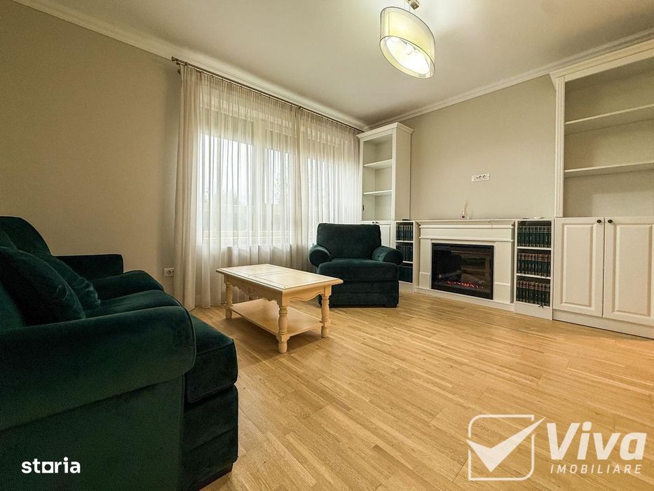 Moara de Vânt, Ap Tip DUPLEX – P+E -mobilat, 4 cam, 105mp + 30mp curte