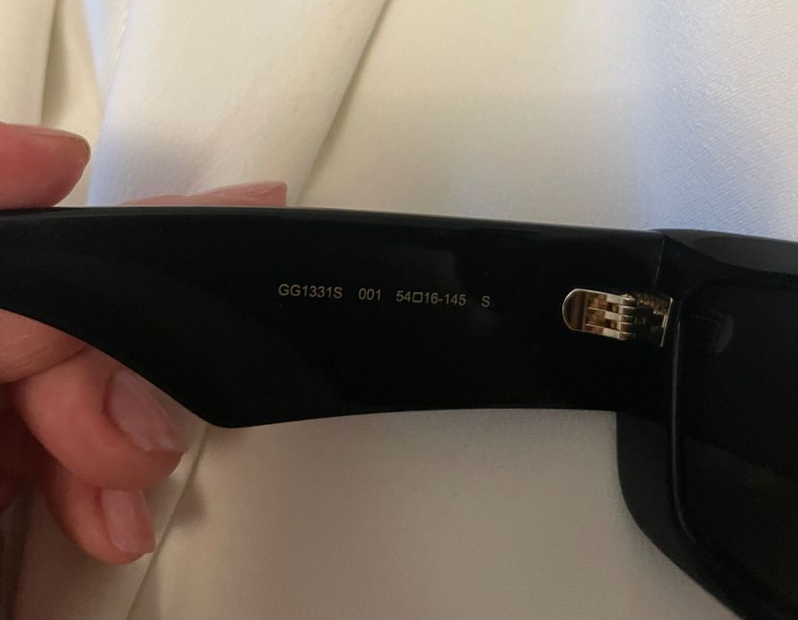 слънчеви очила GUCCI черни
