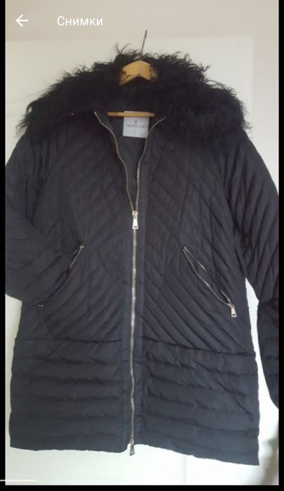 Moncler Разкошно яке с лама