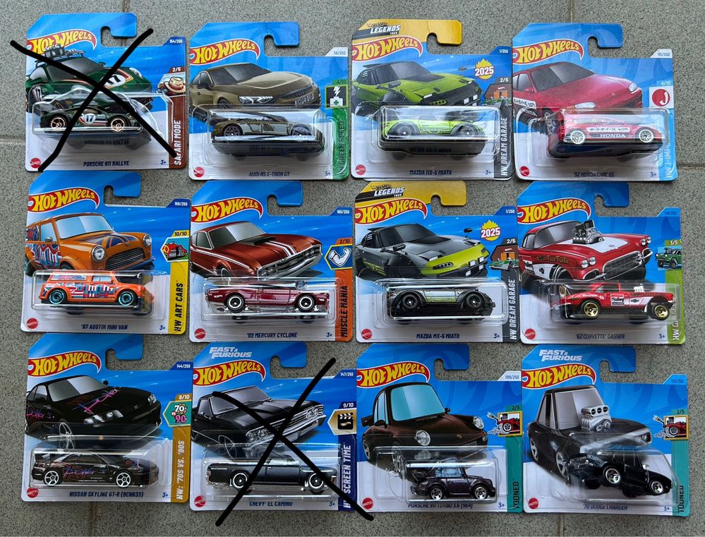 Hot wheels Matchbox 1:64