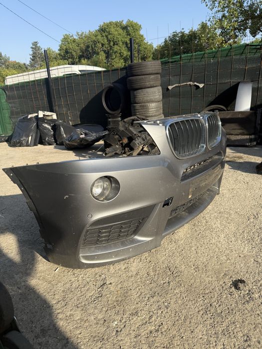М пакет bmw x3 f25 бмв х3 ф25 м пакет предна задна броня и прагове